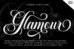 Belgia Calligraphy Product Image 3