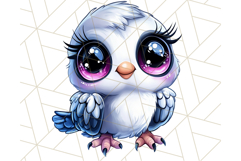 Arctic Animals Kawaii Clipart PNG, Cute Polar Creatures Art Product Image 3