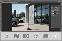 Feather Flag Showroom Exterior Product Image 2