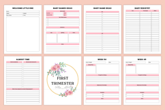 2027 Baby Bump Journal | Pregnancy Planner &amp; Memory Keepsake Product Image 3