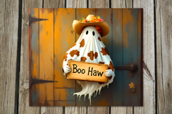 Halloween cow | 4 Skinny tumbler sublimation designs Product Image 3