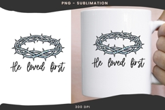 He loved first png design for T-shirts Product Image 3