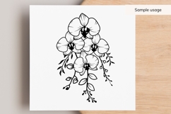 Wedding Orchid Bouquet SVG Product Image 3