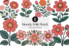 Moody Floral Flower Product Image 1