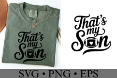 That&#039;s my Son Svg | Game Day Svg | Sport Svg | Shirt Svg Product Image 3