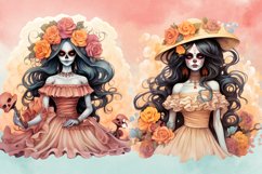 Day of the Dead Da Bundle, Day of the Dead png bundle, Day o Product Image 3