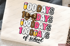 100 Days of School Sublimation Design Product Image 4