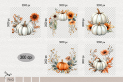Halloween pumpkins Sublimation Product Image 3