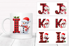 Christmas Letters Mug Bundle. Christmas Mug Sublimation Product Image 4