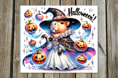 Funny Halloween character | Skinny tumbler sublimation Product Image 3