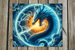 Chinese dragon | 8 Skinny tumbler sublimation designs Product Image 3