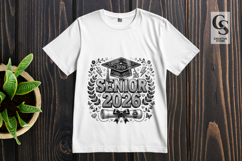 Senior 2026 Graduation Sublimation PNG Clipart Product Image 3