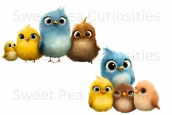 Birds, Art, Anime, Ephemera, PNG, Clipart Product Image 3