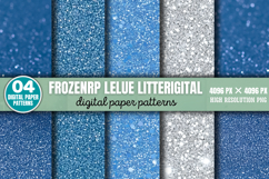 Frozenrp lelue litterigital Digital Paper Background Bundle Product Image 4