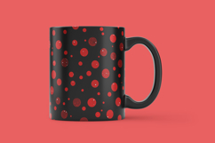 Dark Red Dots Digital Paper Product Image 3