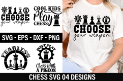 Chess SVG Design - Don t Play Chess With A Pigeon Product Image 1