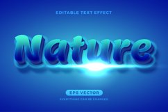 Deep Sea New Normal editable text effect vector template Product Image 3