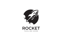 Rocket Logo Design Vector Illustration Product Image 3