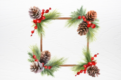 Christmas Frame Border Sublimation PNG Product Image 3
