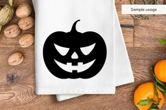 Sinister Jack O Lantern Pumpkin SVG Product Image 3