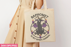 Baphomet Is My Spirit Animal PNG, Cute Baphomet Sublimation Product Image 3
