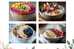 Porridge Cutting Board, Food Cutting Board, Food PNG Product Image 3