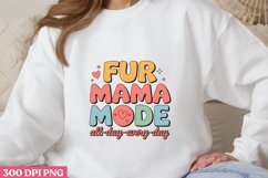 Fur mama mode PNG, Dog Mom Sublimation PNG Product Image 3