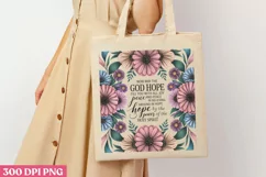 God, hope, and faith will PNG, Christian Jesus Sublimation P Product Image 3