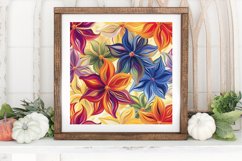 Abstract Flowers Digital Paper Backgrounds Product Image 3