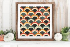 Semicircular Arches Digital Paper Backgrounds Product Image 3