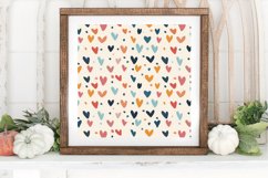 Tiny Hearts Digital Paper Backgrounds Product Image 3