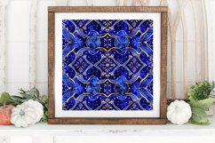 Lapis Lazuli Persian Digital Paper Backgrounds Product Image 3