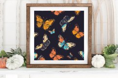 Gales Butterflies Digital Paper Backgrounds Product Image 3