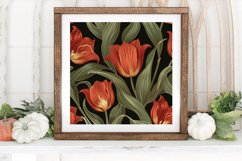 Avas Deco Tulip Digital Paper Backgrounds Product Image 3