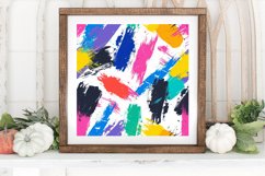 Colorful Paint Smudges Digital Paper Backgrounds Product Image 3