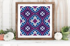 Magenta and Blue Digital Paper Backgrounds Product Image 3