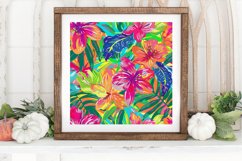 Summer Paradise Lilly Pulitzer Digital Paper Backgrounds Product Image 3
