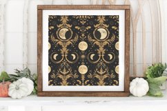 Eclipse Damask Digital Paper Backgrounds Product Image 3