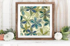 Abstract Floral Digital Paper Backgrounds Product Image 3