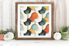 Retro Abstract Geometric Paper Digital Paper Backgrounds Product Image 3