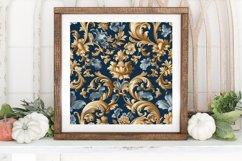 Baroque Floral Tapestry Digital Paper Backgrounds Product Image 3