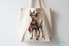 Whimsical Christmas Dogs Clipart Product Image 4