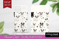 Cute Dogs Phone Case PNG - Puppy Case PNG Sublimation Product Image 1