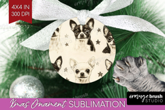 Cute Dogs Ornament PNG - Puppy PNG Sublimation Product Image 1