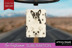 Cute Dogs Air Freshener PNG - Puppy PNG Sublimation Product Image 1