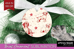 Cute Dogs Ornament PNG - Puppy PNG Sublimation Product Image 1