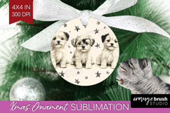 Cute Dogs Ornament PNG - Puppy PNG Sublimation Product Image 1