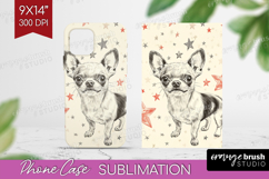 Cute Dogs Phone Case PNG - Puppy Case PNG Sublimation Product Image 1