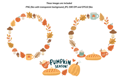 Cozy Autumn Clipart Vector and PNG Product Image 5