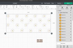Daisy Libbey Can Glass SVG| Retro Flowers SVG Product Image 2